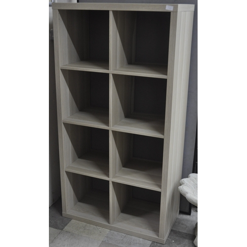 76 - IKEA KALLEX SECTIONED SHELF UNIT
