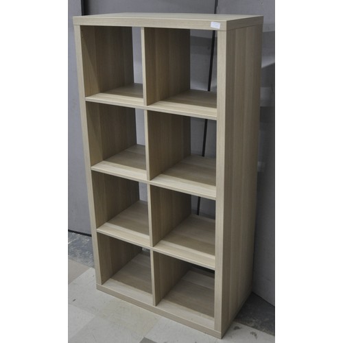 76 - IKEA KALLEX SECTIONED SHELF UNIT