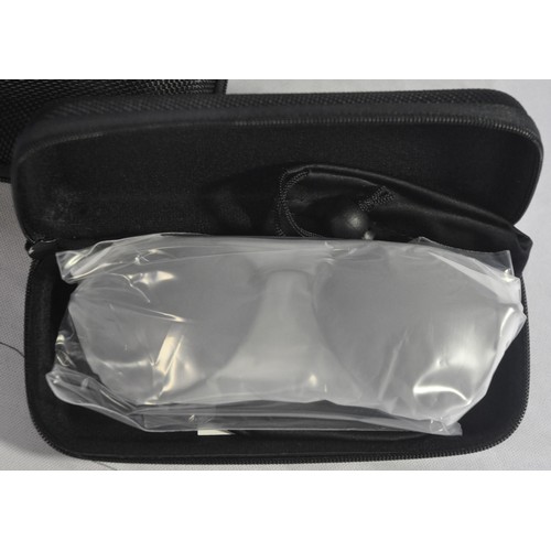 86 - 12 NEW DUDUMA AVIATOR SUNGLASSES IN HARD CASE
