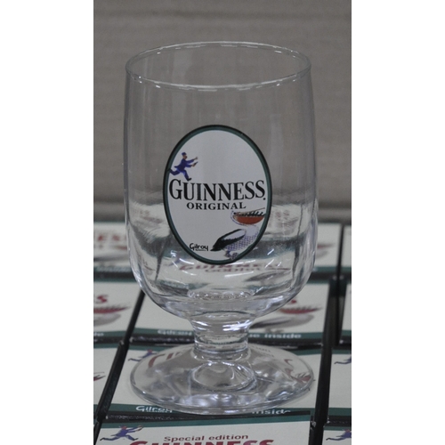 108 - DECANTER AND TUMBLER SET AND BOX OF GUINNESS GLASSES
