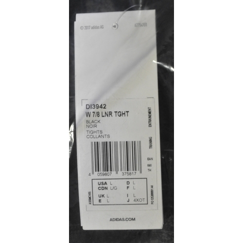 122 - 5 NEW ADIDAS VARIOUS SPORTS TIGHTS