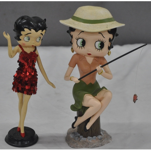 135 - 5 BETTY BOOP FIGURINES