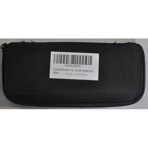 137 - 12 NEW DUDUMA AVIATOR SUNGLASSES IN HARD CASE