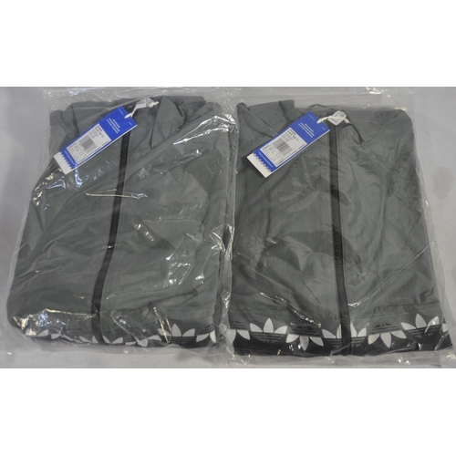151 - 4 NEW ADIDAS TREFOIL MENS TRACK JACKETS (3 x M, 1 x S)