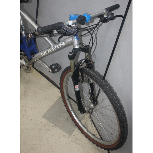 159 - MARIN OVATION FAST PEAK 24 SPEED FULL SUSPENSION MOUNTAIN BIKE