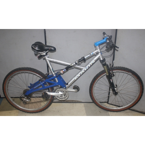 159 - MARIN OVATION FAST PEAK 24 SPEED FULL SUSPENSION MOUNTAIN BIKE
