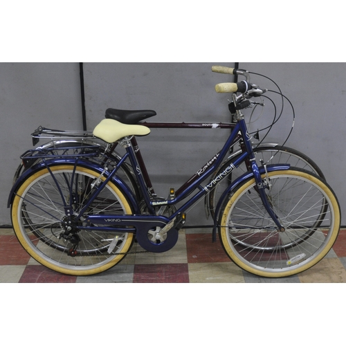 161 - 2 BIKES - RALEIGH ROUTIER 10 SPEED AND VIKING RICHMOND 6 SPEED