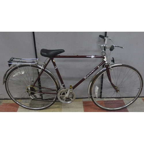 161 - 2 BIKES - RALEIGH ROUTIER 10 SPEED AND VIKING RICHMOND 6 SPEED