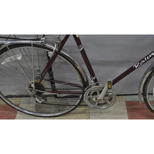 161 - 2 BIKES - RALEIGH ROUTIER 10 SPEED AND VIKING RICHMOND 6 SPEED