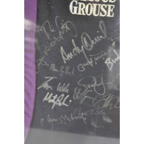 165 - FRAMED SIGNED SCOTLAND RUGBY JERSEY