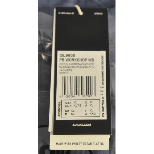 175 - 5 NEW ADIDAS SPORTS JACKETS