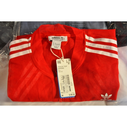175 - 5 NEW ADIDAS SPORTS JACKETS