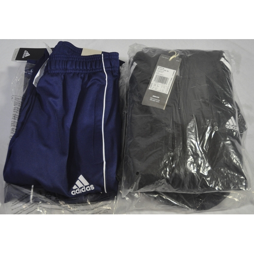 176 - 2 NEW ADIDAS TRACKSUITS AND 1 JACKET - AGE 11/12 YEARS