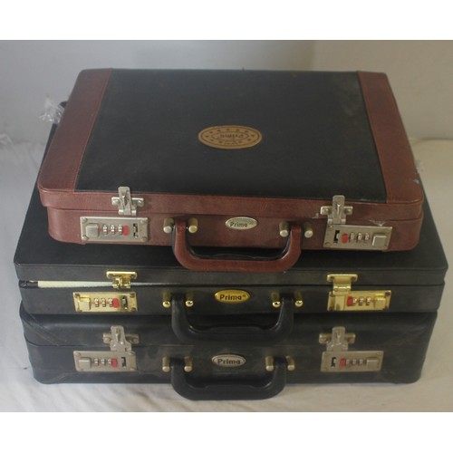155 - 2 KITCHEN KNIFE SETS - 1 INCOMPLETE AND CASE OF CUTLERY