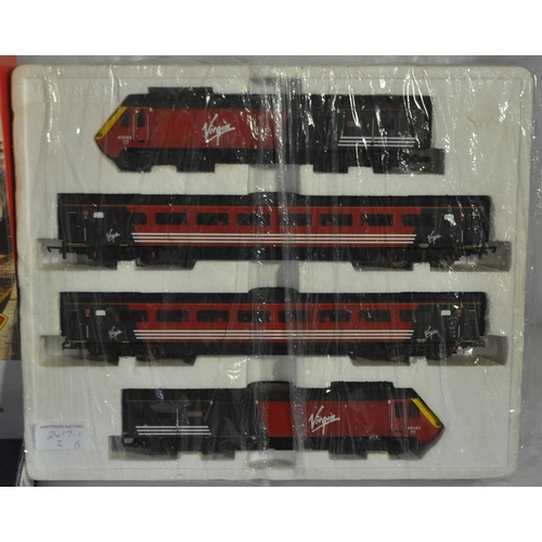 BOMBARDIER VIRGIN VOYAGER 3 CAR TRAIN SET - BOXED, TRAIN SET - NO BOX ...