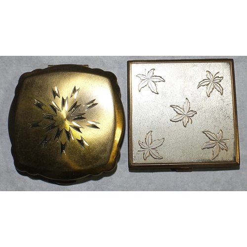SILVER LADIES COMPACT 75g PLUS 3 OTHER COMPACTS BY STRATTON, KIGU AND AGME