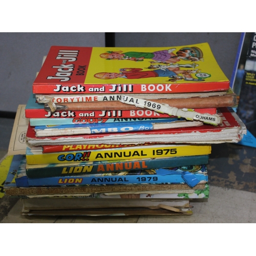 11 - VARIOUS CHILDREN'S ANNUALS, RUGBY AND THEATRE PROGRAMMES ETC