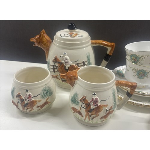 19 - VARIOUS PART TEA SETS