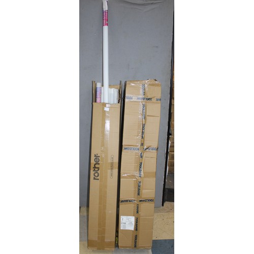 5 - PART BOX OF ROTHER LED GLASS TUBES PLUS A PART BOX OF MIXED TUBES