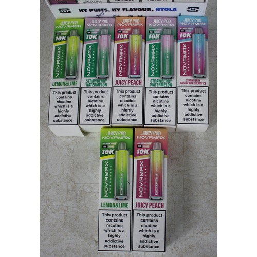 6 - RETAIL DISPLAY STAND AND 17 VAPES