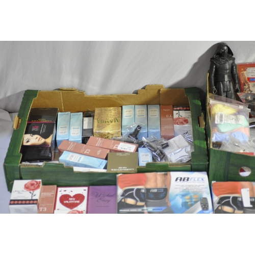 19 - 2 BOXES OF NEW STOCK INCLUDING PERFUMES