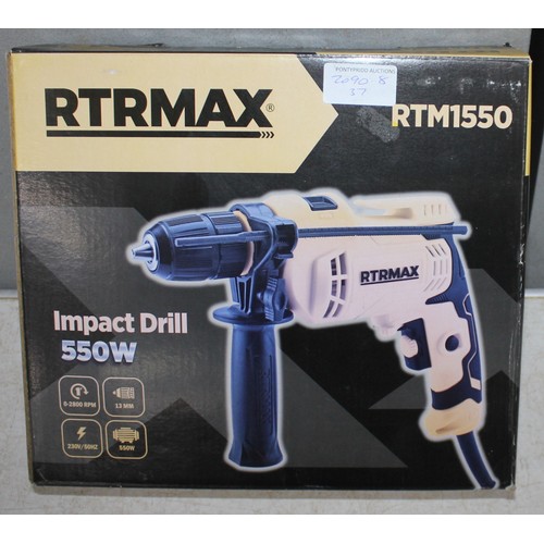38 - NEW RTR MAX 550w IMPACT DRILL