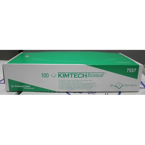48 - 19 CARTONS (24 x 100 PER CARTON) KIMBERLEY-CLARK PROFESSIONAL KIMTECH DELICATE TASK WIPES - OPTION O... 