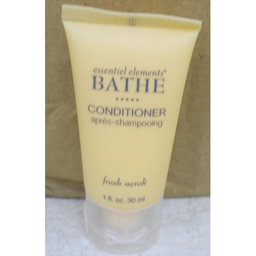 46 - BOX OF LAUNDRY BAGS, 3 BOXES OF GILCHRIST AND SOAMES SHAMPOO / SHOWER GEL AND 8 BOXES OF DIVERSEY AI... 