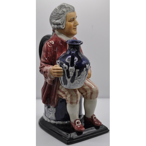 72 - KEVIN FRANCIS CERAMICS, LIMITED EDITION FIGURINE OF JOSIAH WEDGWOOD