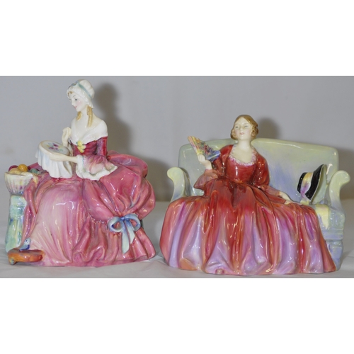 73 - 2 ROYAL DOULTON FIGURINES - 