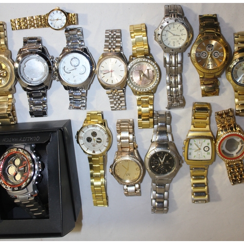 75 - VARIOUS WATCHES AND WATCH PARTS