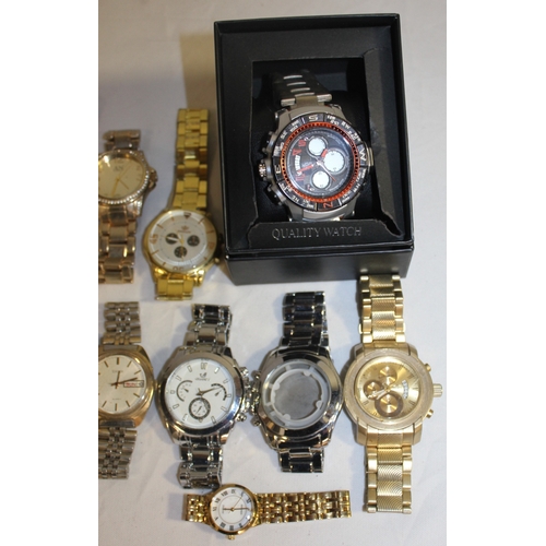 75 - VARIOUS WATCHES AND WATCH PARTS