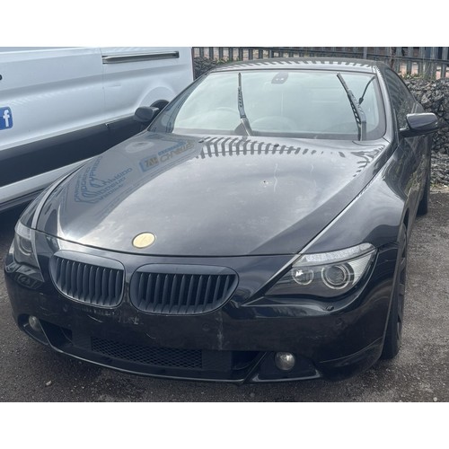 101 - 2007 BMW 630I SPORT AUTO REGISTRATION - J9 BFX 

2996cc 
PETROL 
BLACK 
COUPE
REGISTED 30 MARCH 2007... 