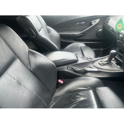 101 - 2007 BMW 630I SPORT AUTO REGISTRATION - J9 BFX 

2996cc 
PETROL 
BLACK 
COUPE
REGISTED 30 MARCH 2007... 