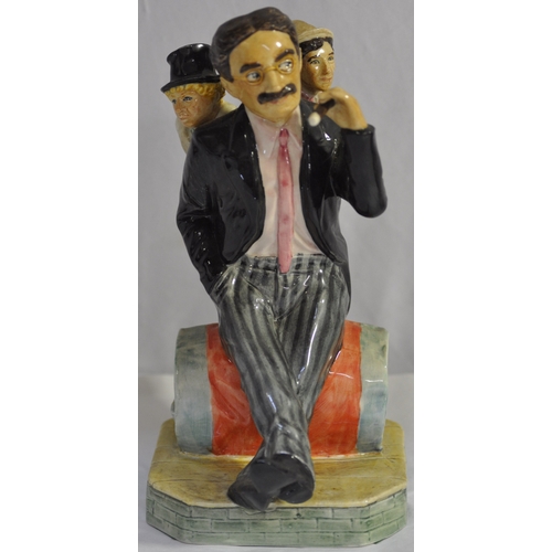 108 - 2 KEVIN FRANCIS CERAMICS GROUP FIGURINES- 