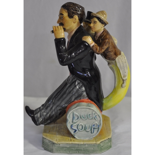 108 - 2 KEVIN FRANCIS CERAMICS GROUP FIGURINES- 