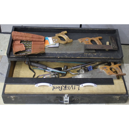 208 - CARPENTER'S TOOLBOX