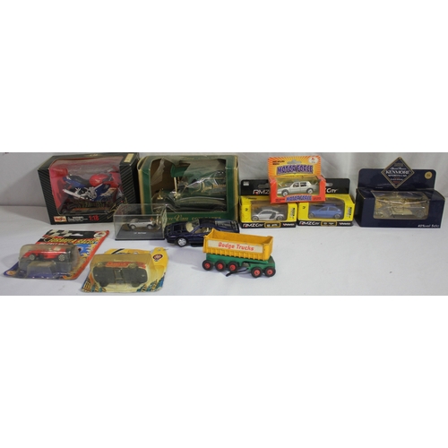 209 - BOX OF MODEL AND TOY CARS
