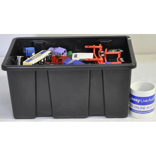 249 - BOX OF MODEL VEHICLES INCLUDING DIE CAST