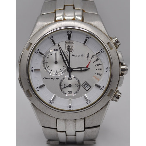 252 - 2 WATCHES - 1 SEIKO AND 1 ACCURIST
