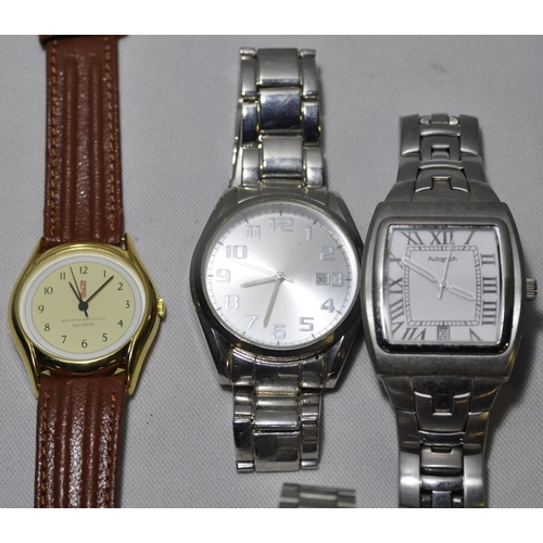 257 - 8 WATCHES (1 WITHOUT STRAP)