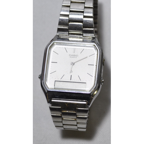 257 - 8 WATCHES (1 WITHOUT STRAP)