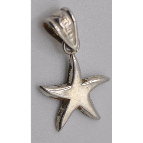 259 - BOX OF SILVER JEWELLERY
