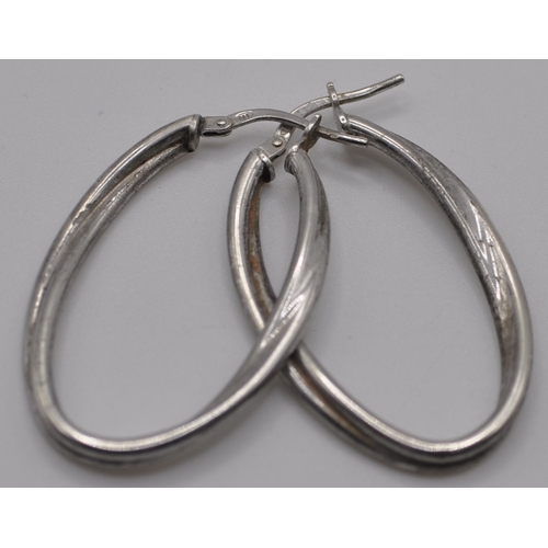 259 - BOX OF SILVER JEWELLERY