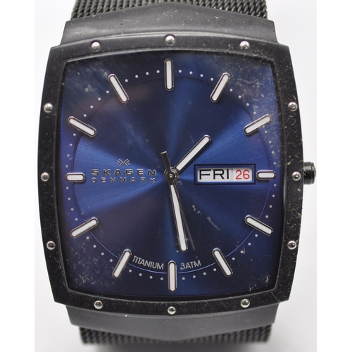 261 - 2 SKAGEN WRISTWATCHES