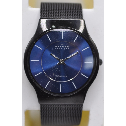 261 - 2 SKAGEN WRISTWATCHES