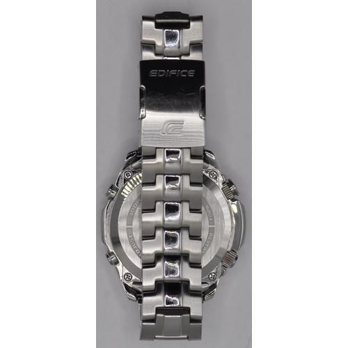 262 - CASIO EDIFACE WATCH IN PRESENTATION BOX AND CASIO G-SHOCK WATCH
