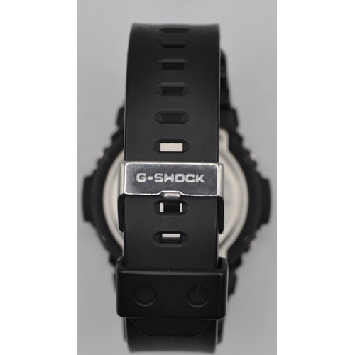 262 - CASIO EDIFACE WATCH IN PRESENTATION BOX AND CASIO G-SHOCK WATCH