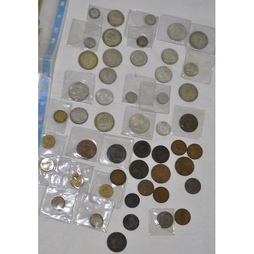 279 - VARIOUS COINS AND BANK NOTES