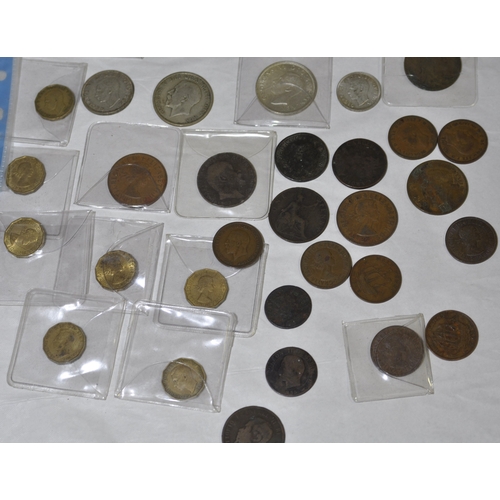 279 - VARIOUS COINS AND BANK NOTES